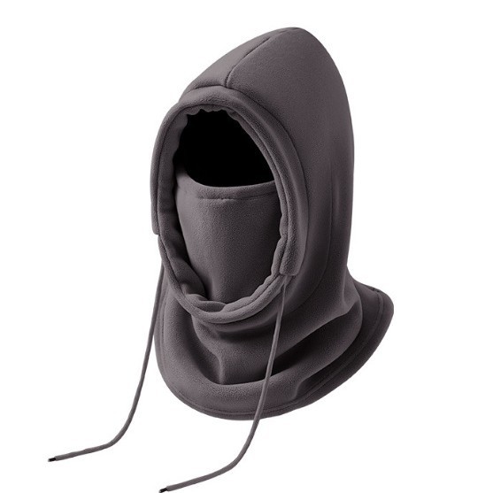 Outdoor Cycling Supplies Hat, Neck Warmer, Mask Three-In-One Combination Fleece Warm Windproof Ski Hat for Cold Protection