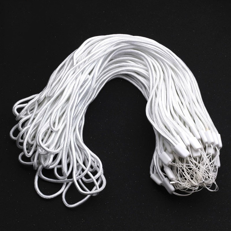 3.0mm round nylon mobile phone lanyard nylon woven lanyard length about 45cm hanging rope camera rope