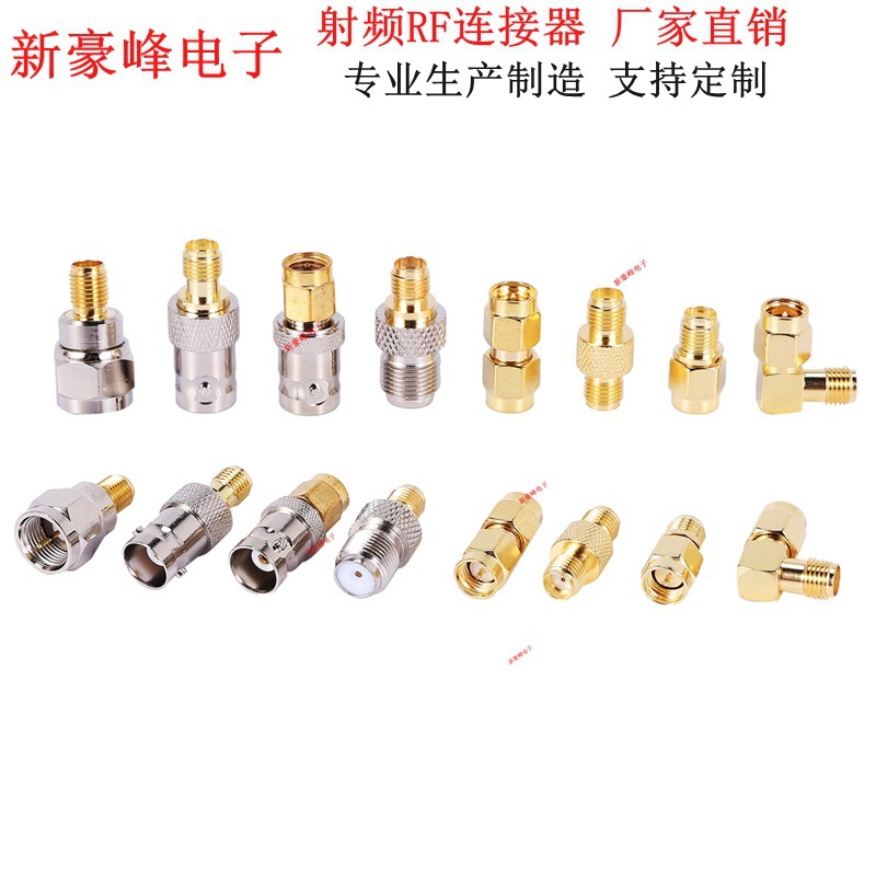 Весь медный Bnc Male Q9 F, Sma Female, интерком, GPRS, видео RF коаксиальный разъем