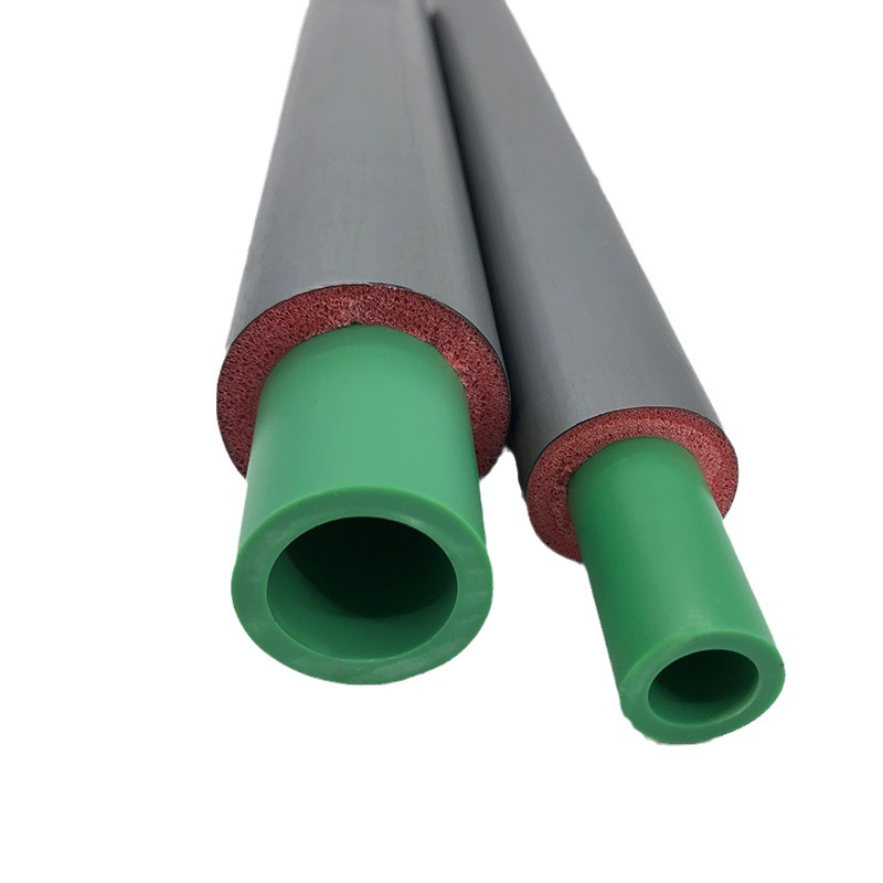 PPR insulation integrated pipe polyurethane foam integrated three-layer composite sun protection anti-freezing cold insulation water pipe