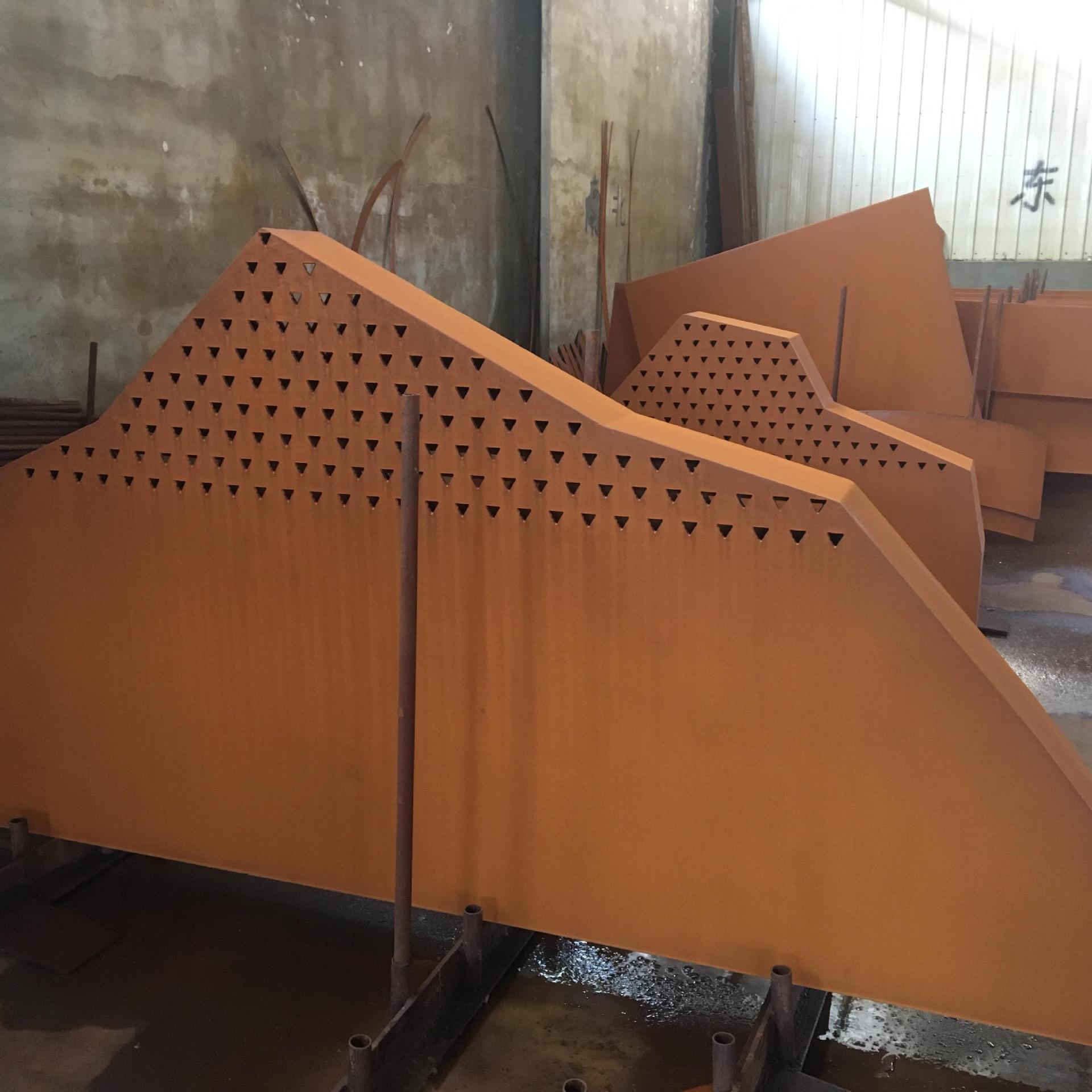 Customized Weather-Resistant Steel Plate Products for Outdoor Decoration Thick Steel Plate Curtain Wall Processing Rust Wholesale Steel Plate Rust Plate