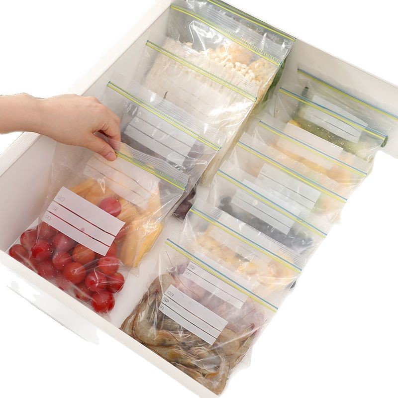 Reusable Sealed Bags for Refrigerator Storage, Special Storage Bags for Refrigeration and Freezing, Special Fresh-Keeping Bags for Ovens to Prevent Odor Transfer