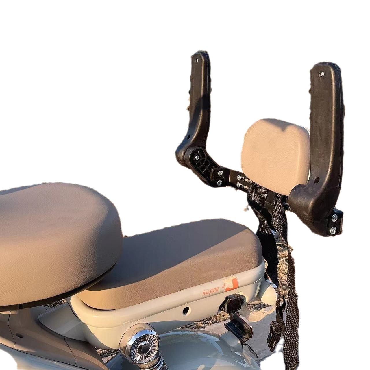 New foldable electric car child rear seat safety guardrail baby anti-fall adjustable waterproof rotatable