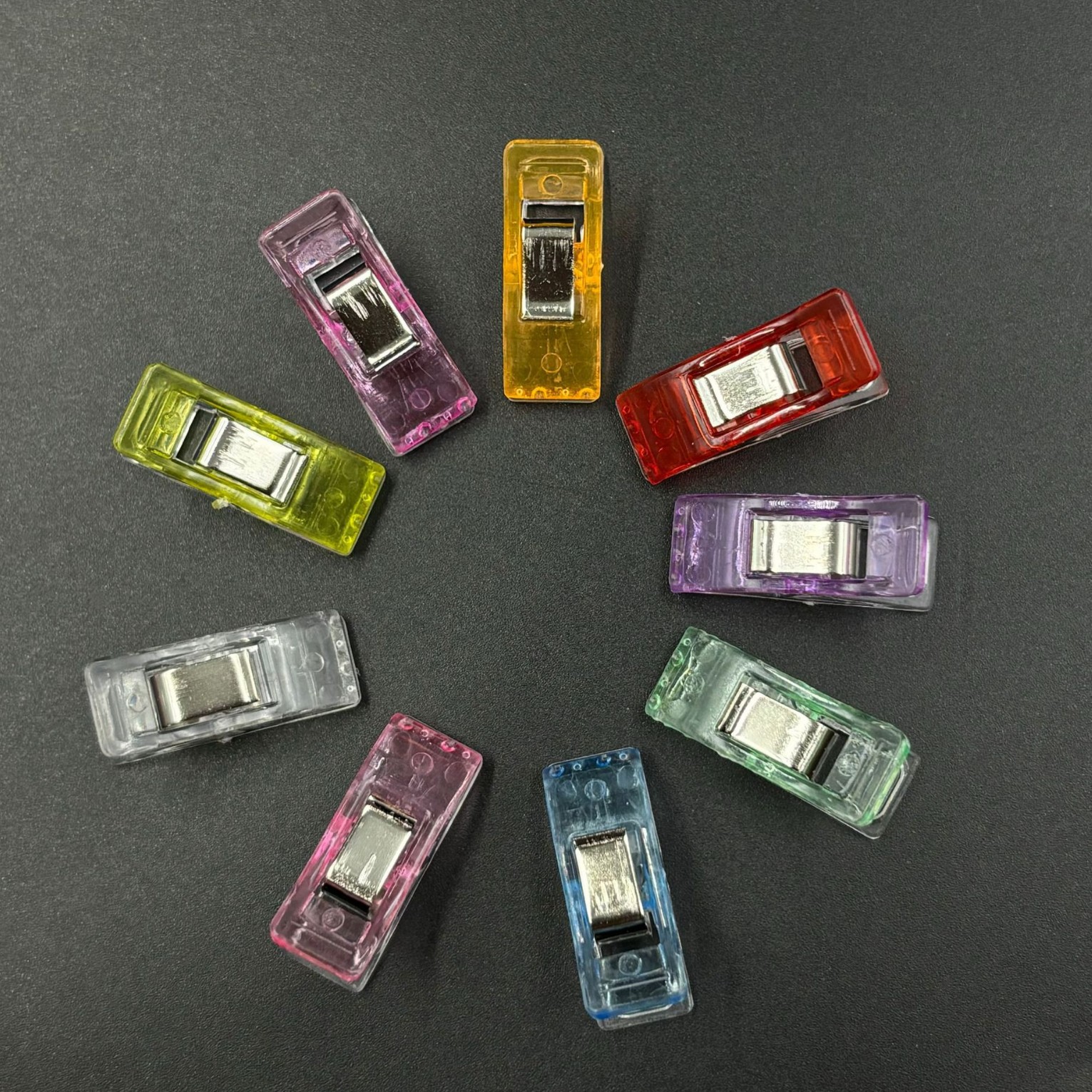 Популярный кросс-бордерный зажим для подгиба, пластиковый зажим для патчворка, швейный зажим для рук, фиксирующий ткань DIY