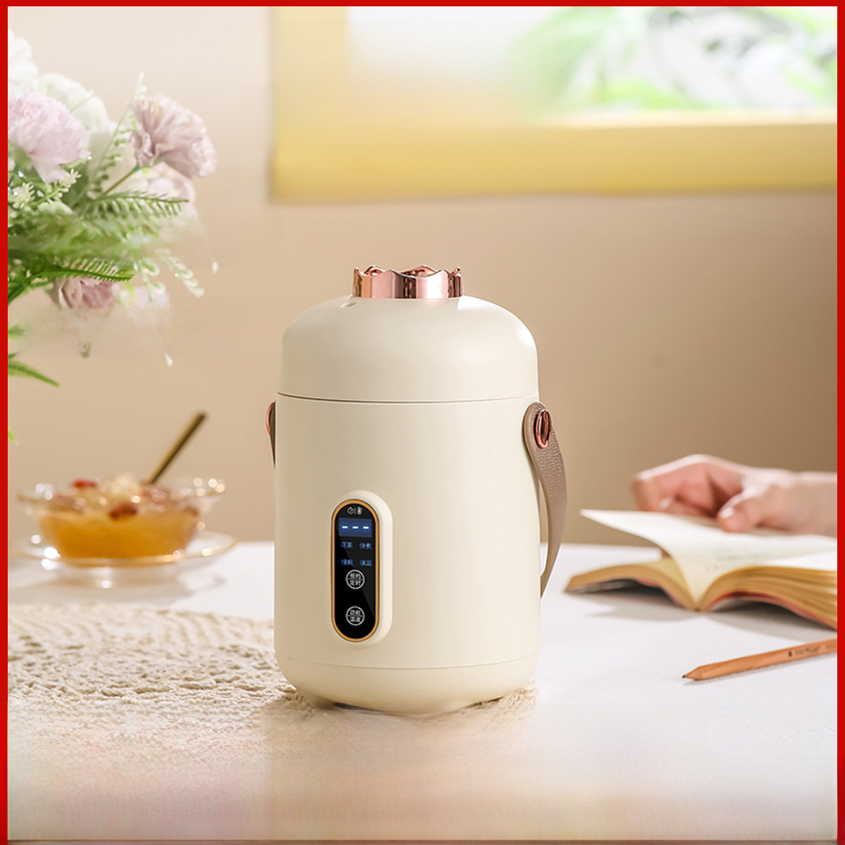 Smart Electric Stew Pot Health Pot Mini Small Health Cup Porridge Cooking Household Multifunctional Portable Soup Stew Cup