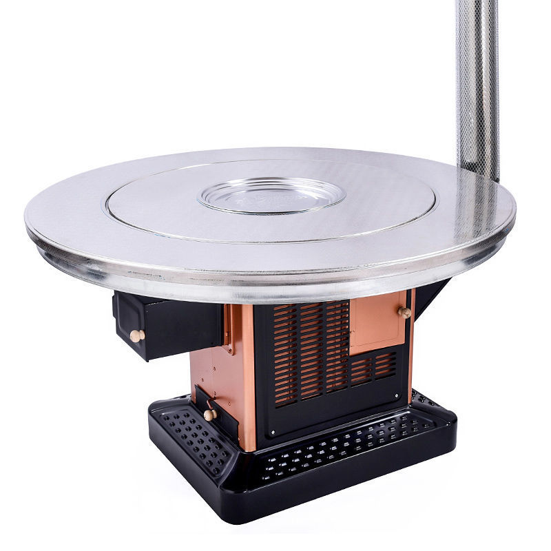 Winter Household Stove Rural Indoor Heating Stove Firewood and Coal Dual-Purpose Return Air Stove Smokeless Energy-Saving Firewood Stove