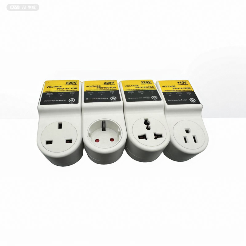 Foreign Trade Specializes in American Computer Refrigerator Tv Freezer Air Conditioner Self-Restoring over and Undervoltage Protection Voltage Protection Socket