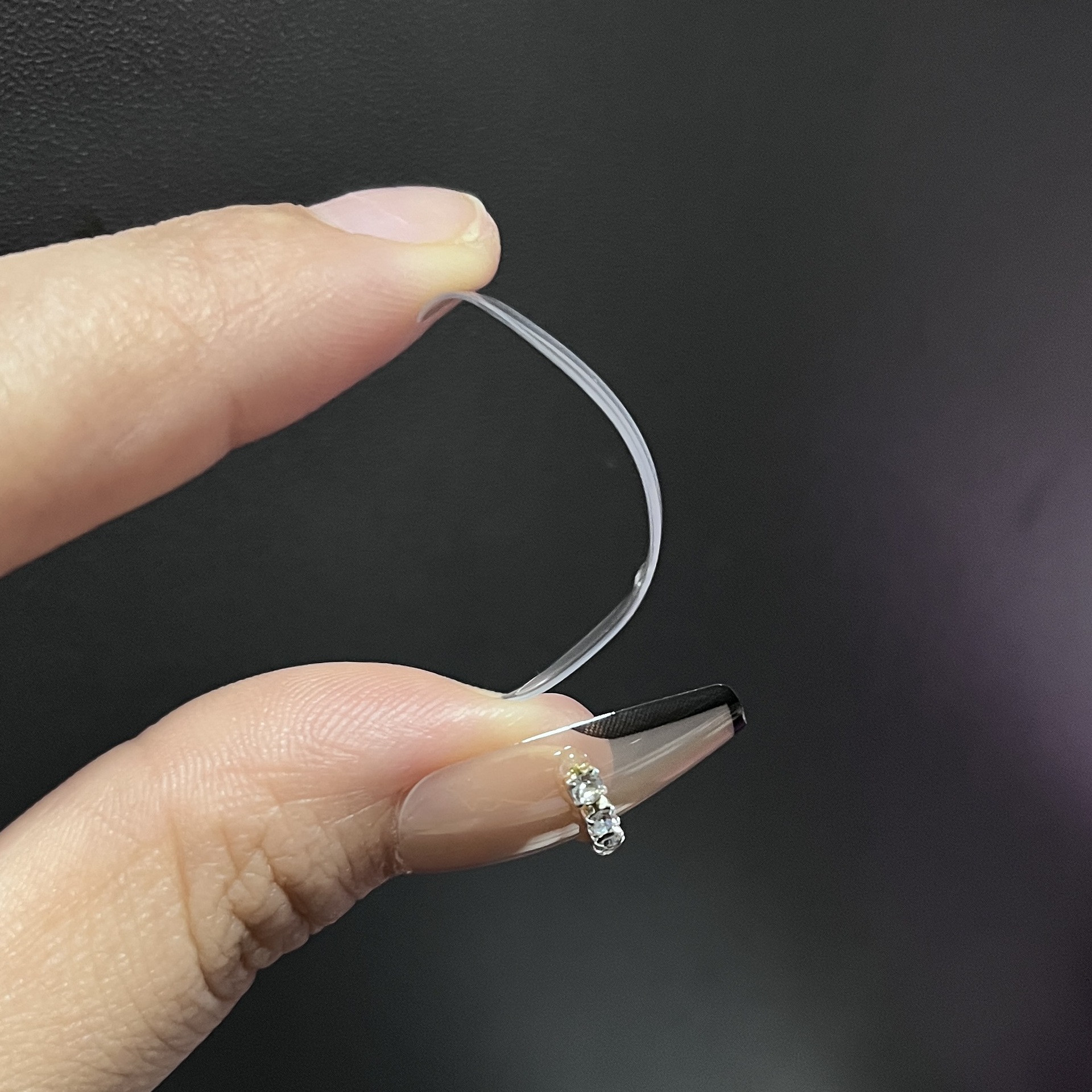 Upgraded keel elf ear stickers in stock artifact strong support face-looking small skin-friendly clothing invisible transparent TikTok net