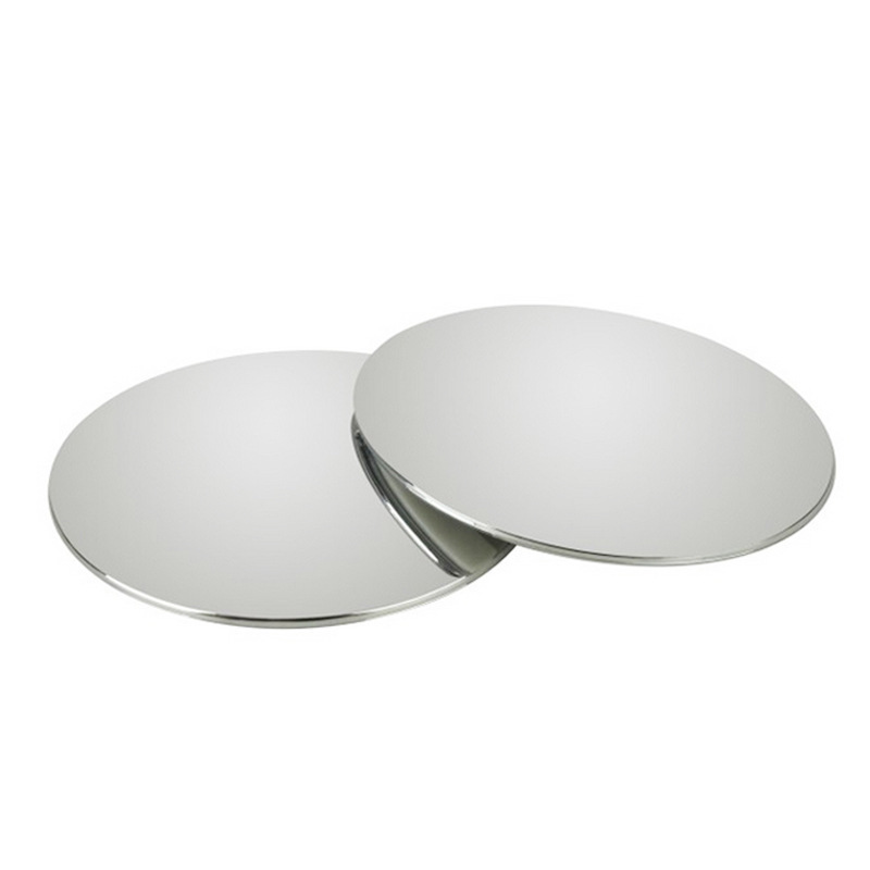 Rearview mirror small round mirror 360 degree adjustable frameless wide-angle mirror reversing mirror boreless blind spot mirror auto supplies