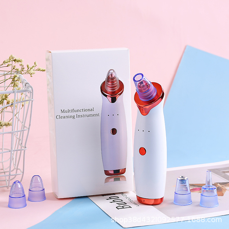 Cross-Border New Electric Blackhead Suction Device Pore Cleaning Blackhead Device Household Blackhead Removal Facial Charging Beauty