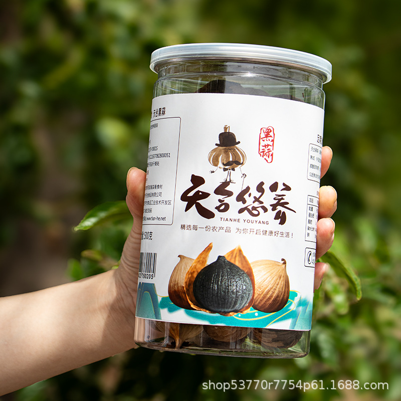 Чёрный чеснок Tianhe Youyang, головка, 250 г, ферментация 120 дней