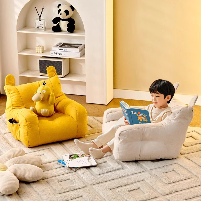 Children's Sofa Cartoon Bear Sofa Chair Reading Baby Cute Girl Lazy Home Living Room Baby Seat