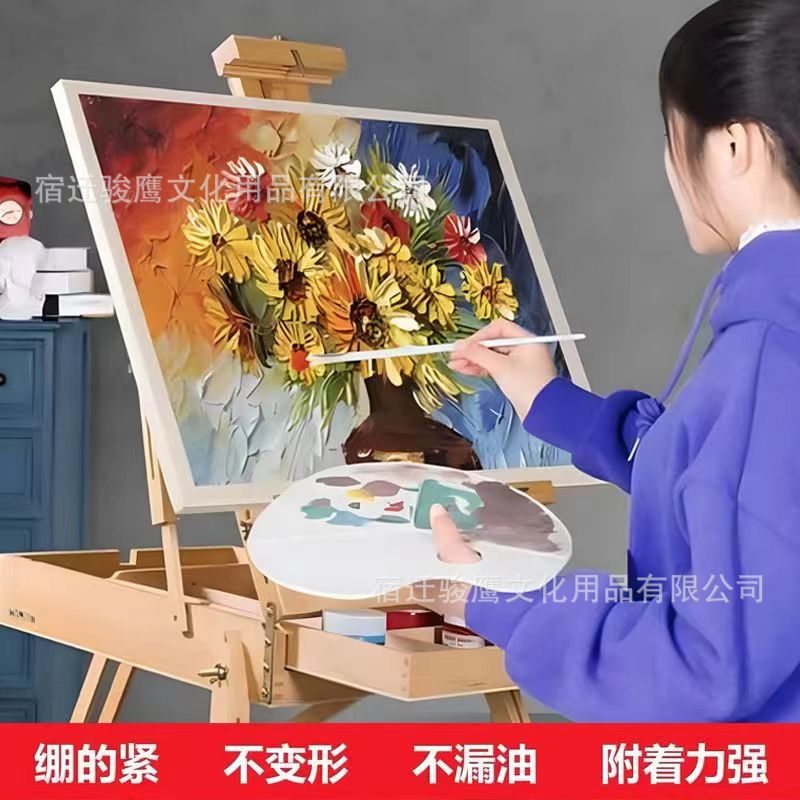 Oil Painting Frame Wholesale Painting Board Linen Canvas Frame Gouache Acrylic Paint Canvas Frame DIY Painting Cloth Frame