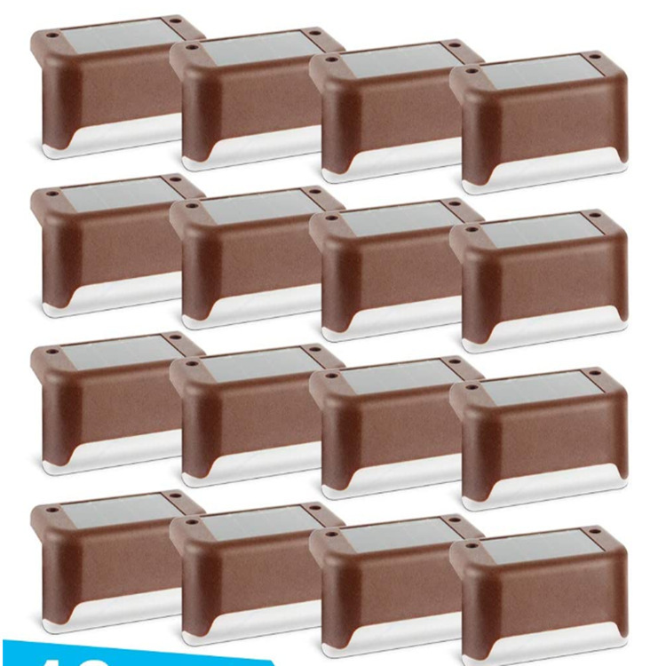 Outdoor Solar Railing Light 1Led Stair Light Waterproof Fence Step Light Villa Courtyard Decorative Landscape Light