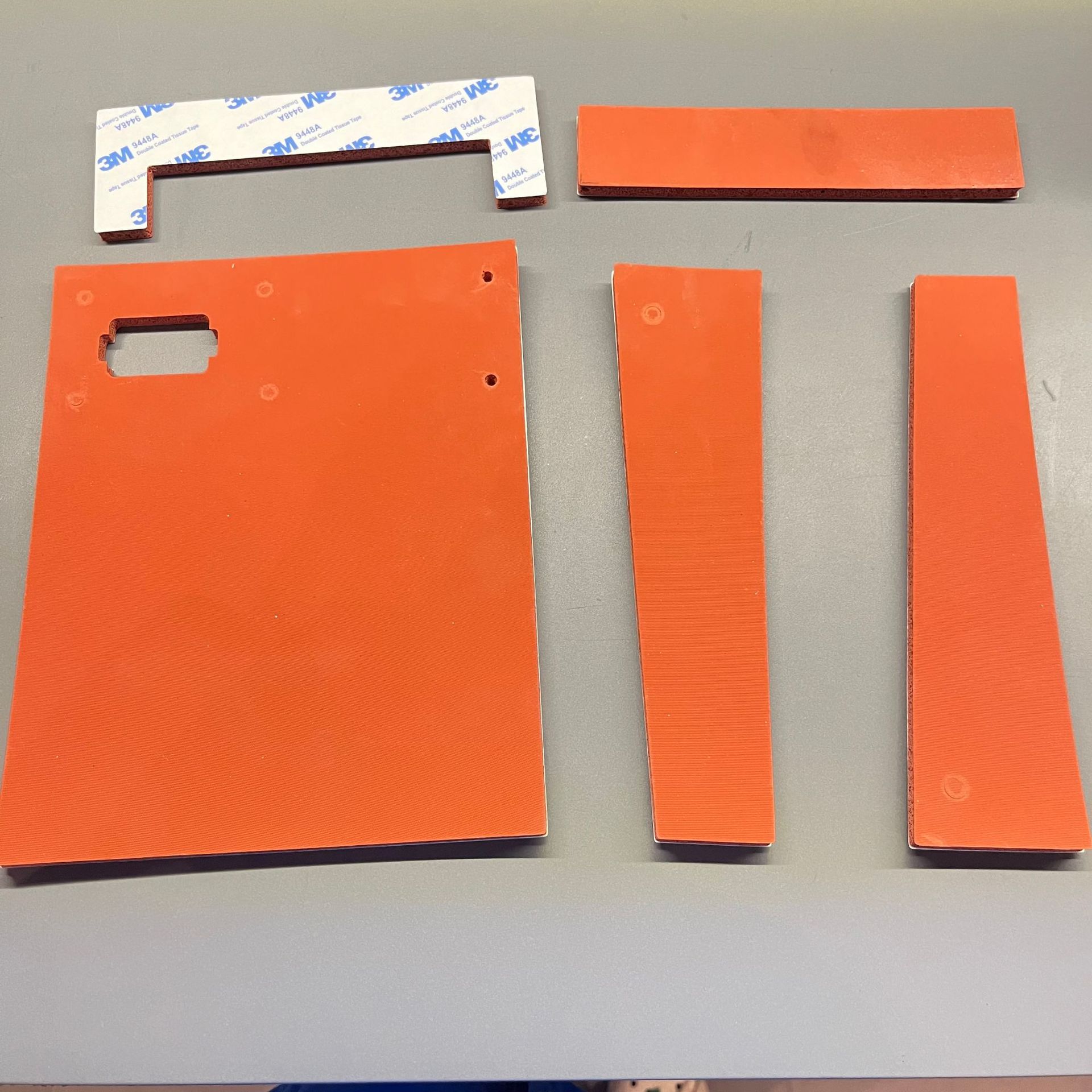 Red Silicone Foam Board Insulation Pad High Temperature Resistant Pressure Ironing Machine Heat Transfer Machine Silicone Pad Sealing Pad