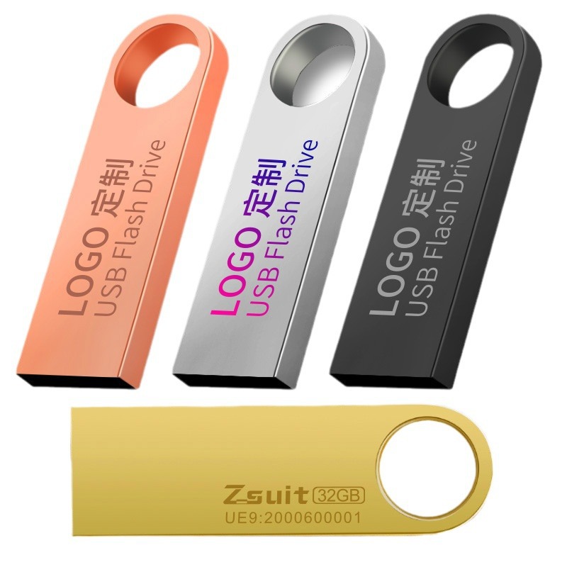 USB flash drive 64G lettering wholesale 16 g3.0 creative metal USB flash drive gift car high speed 128G waterproof 32GB mobile phone