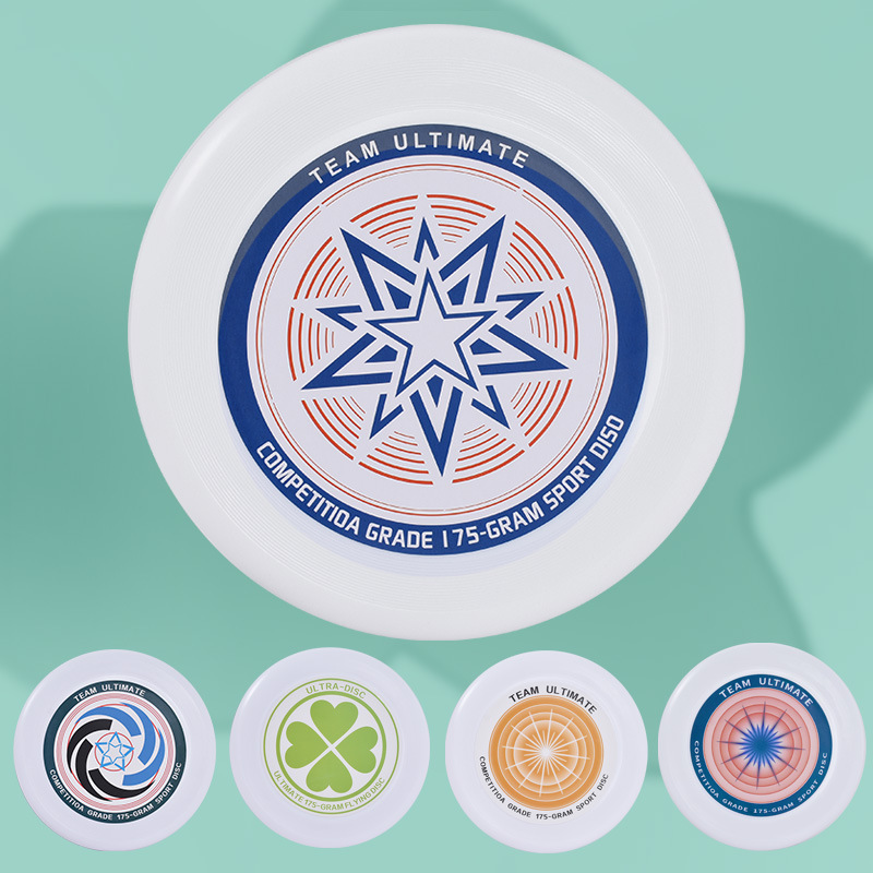 pe professional sports extreme frisbee flying saucer adult competitive soft slalom game blank frisbee diy custom pattern
