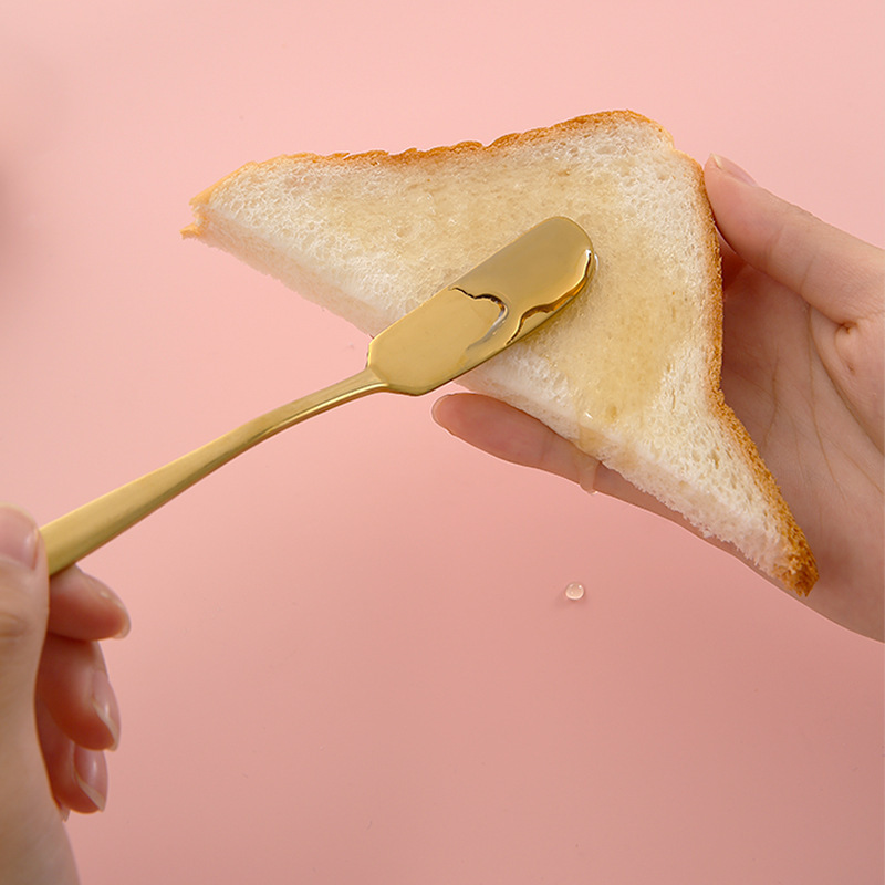 Butter Knife Japanese Butter Knife Cheese Dessert Spread Knife Spread Knife Jam Spatula Thickeneded Stainless Steel Western Food Knife