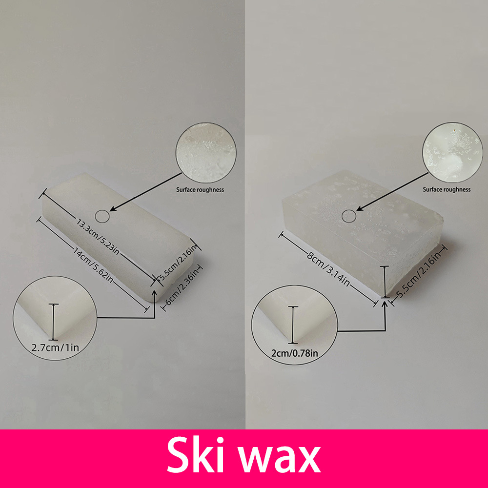 Инструменты для ухода за лыжами, акриловая чистка лыж, воск для сноубордов и двойных досок для увеличения сцепления, доска для снятия воска