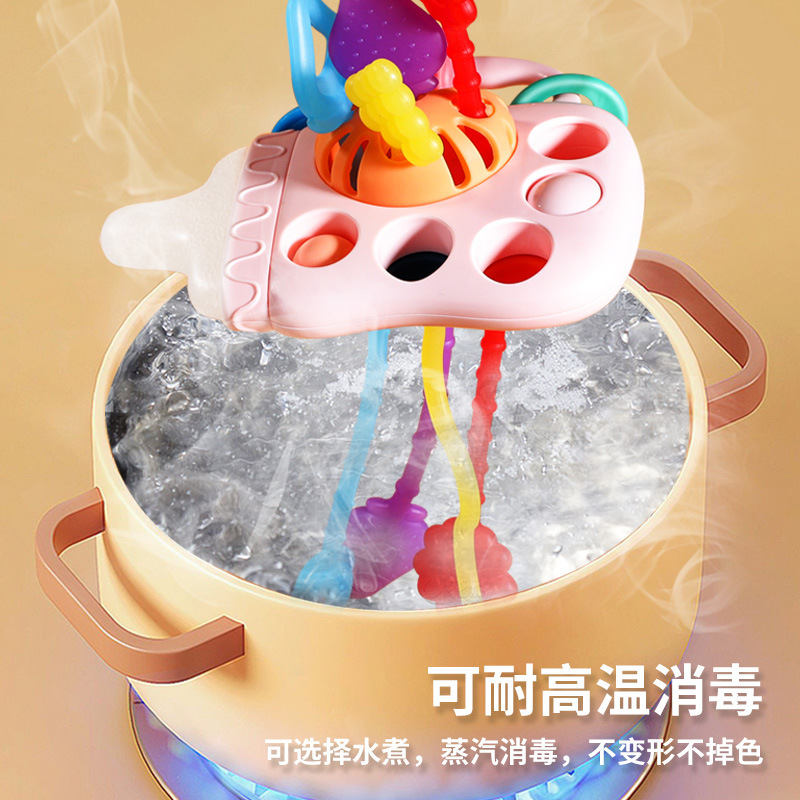 Tiktok's same feeding bottle Lala le baby pumping 0-1 year old baby 8 educational early education toys 6 Cross-border hot sale