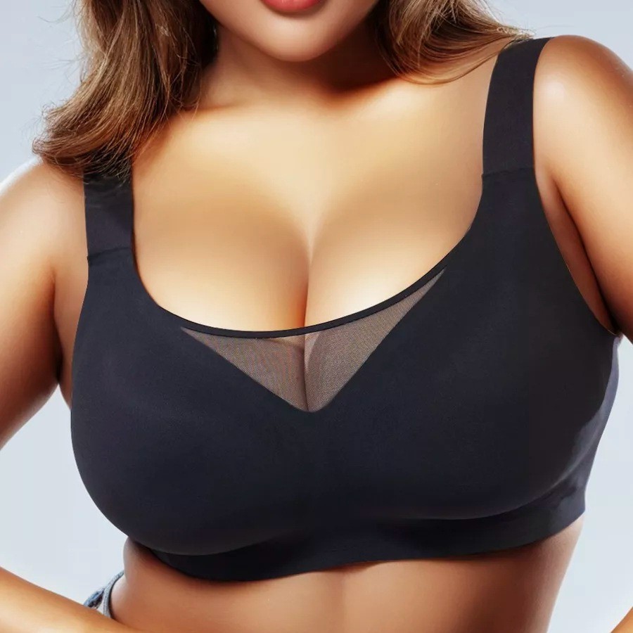 Cross-Border Large Size Intimates for Women with Big Breasts, 3D Corset Intimates, Secondary Breasts, No Steel Ring, Upper Support, Anti-Sagging Bra