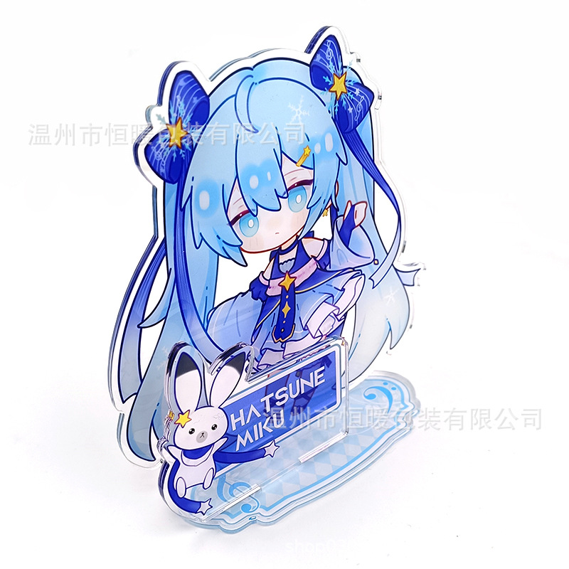 Подставка на заказ для декорации персонажа мультфильма прозрачная акриловая фигурка человека