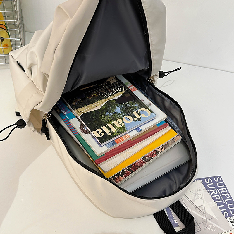 Fashion Casual Backpack Men's Mountaineering Bag High School Student Travel Bag Simple Lightweight Small Backpack Women