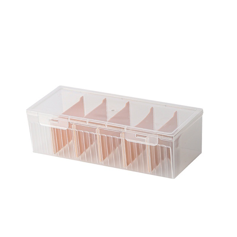 Card Storage Box for Pony Polly Altman Card Transparent Partition Organizing Box Game Card Storage Box