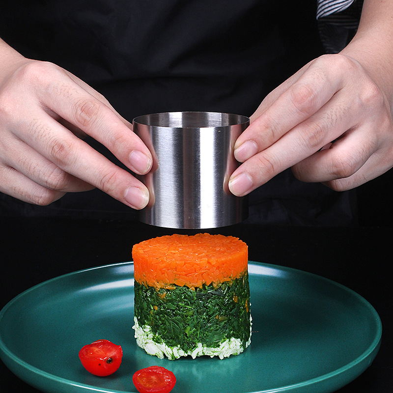 Stainless steel cold dish cheese brick mold cold dish mold dessert Taro Milk brick cake mold rice ball mold