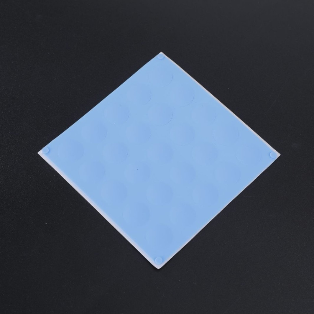 Customized 25-Piece Keyboard Silicone Foot Pads Pure Color Round Pattern Foot Pads Non-Slip Silent Wear-Resistant 14.6*1.5