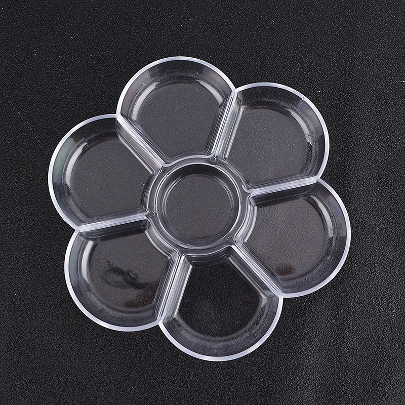 Plum Blossom Color Palette Gouache Oil Painting Acrylic Pigment Palette Special Color Palette for Children's Painting Color Palette Wholesale