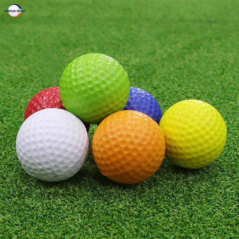Golf Pu Soft Ball Indoor Practice Ball Golf Children's Driving Range Ball Pet Play Ball Factory Direct Sale
