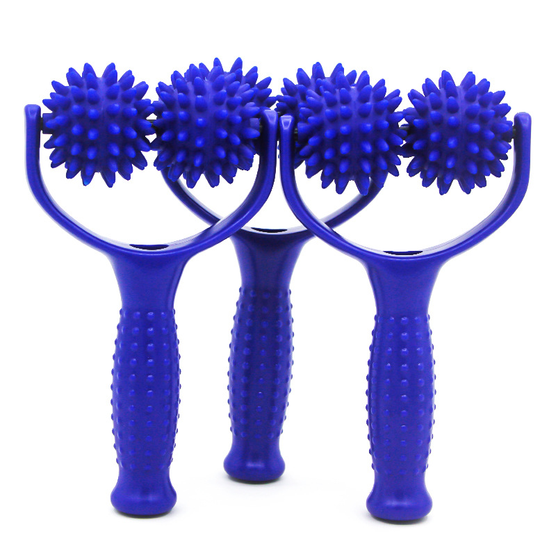 Shoulder and Neck Massage Stick, Acupuncture Ball, Muscle Relaxation Fascia Stick, Roller, Fitness Stick, Yoga Slimming Leg Muscle Massage Roller