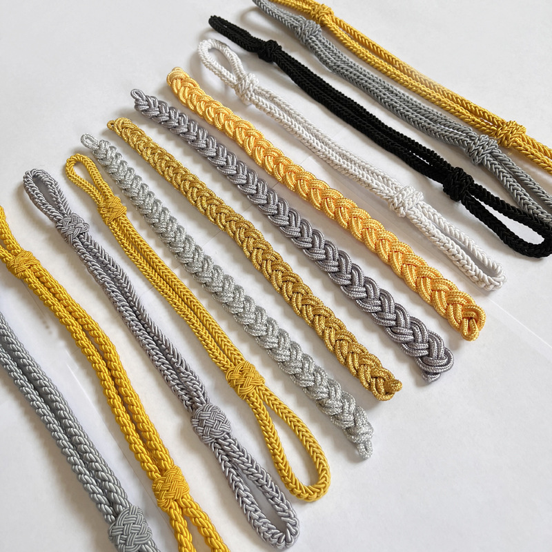 Yellow Gray Black White Gold Silver Hat Seal Large Cap Hat Rope Accessories Hat Accessories Headwear