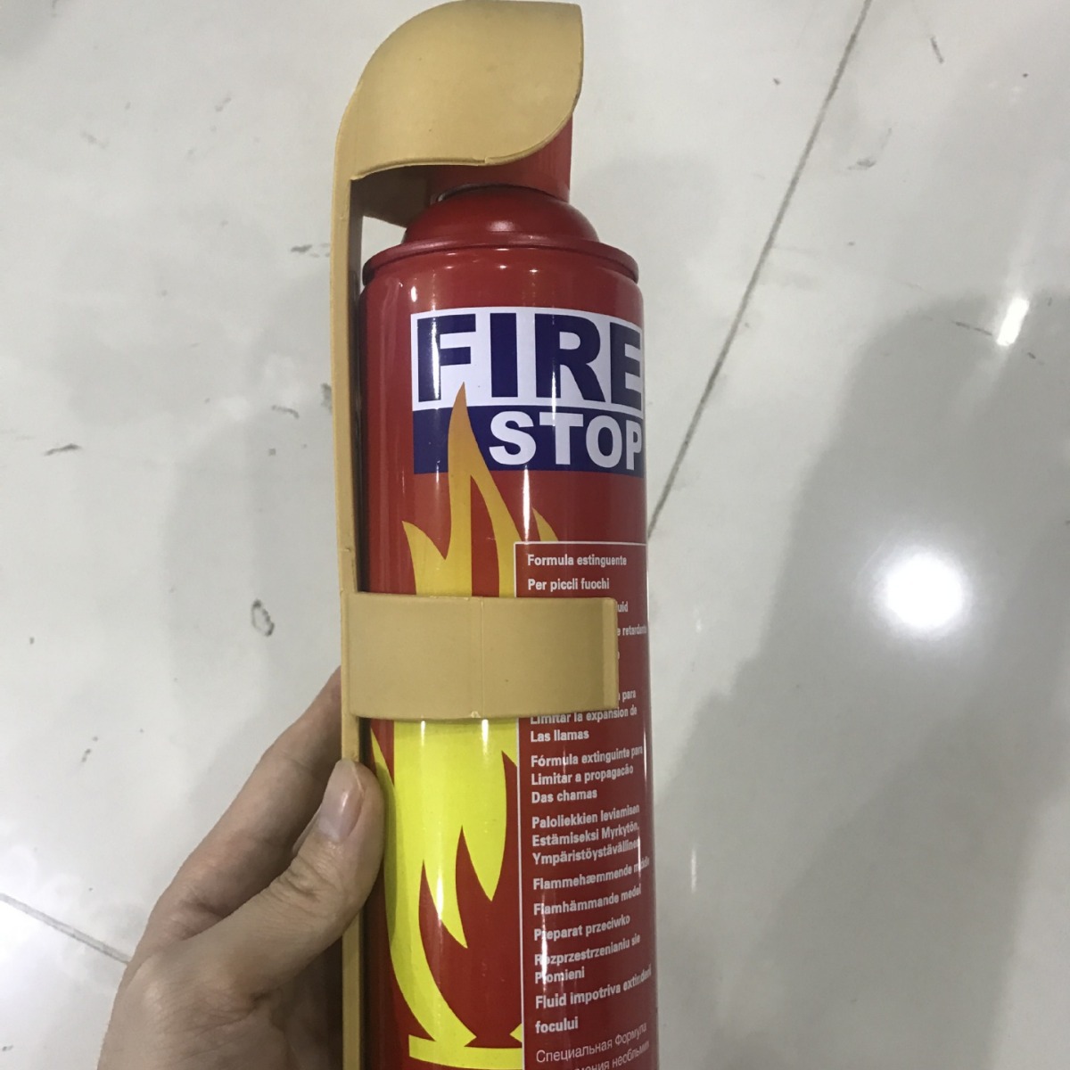 Car fire extinguisher car foam Mini 500 ml 1000 ml household portable emergency fire fighting equipment