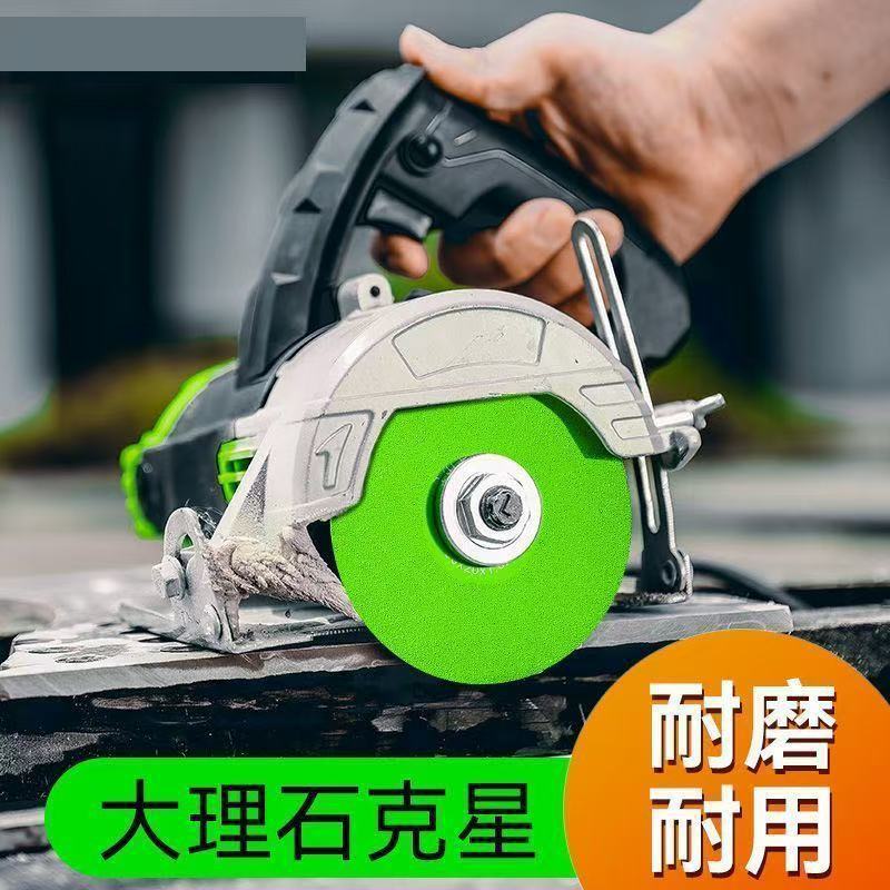 Ultra-Thin Ceramic Cutting and Grinding Blade for Rock Slab, Specialized Cutting Blade for Trimming and Flat Grinding of Stone, Beveling Tile Chamfering Blade