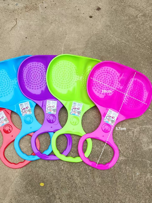 Children's Thickened Wear-Resistant Grass Skis Wholesale Adult Skis Ski Pieces Grass Skis Sand Skis Lawn Butt Pads