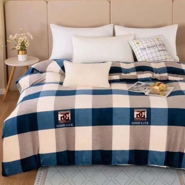 Зимний двуспальный чехол для одеяла, утолщенный, двусторонний, из велюра, фланелевый, теплый, специальная цена, с флисовой подкладкой, однослойный