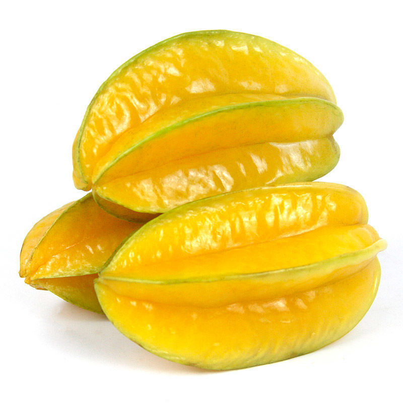 First-Class Guangdong Fresh Carambola Fruit, Freshly Picked Large Five-Pointed Star Sweet Fruit, Starting from 1.0kg Per Box