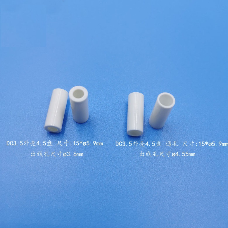 Factory wholesale earphone data cable plastic enclosure ABS material 3.5 stereo head rubber shell earphone plug enclosure