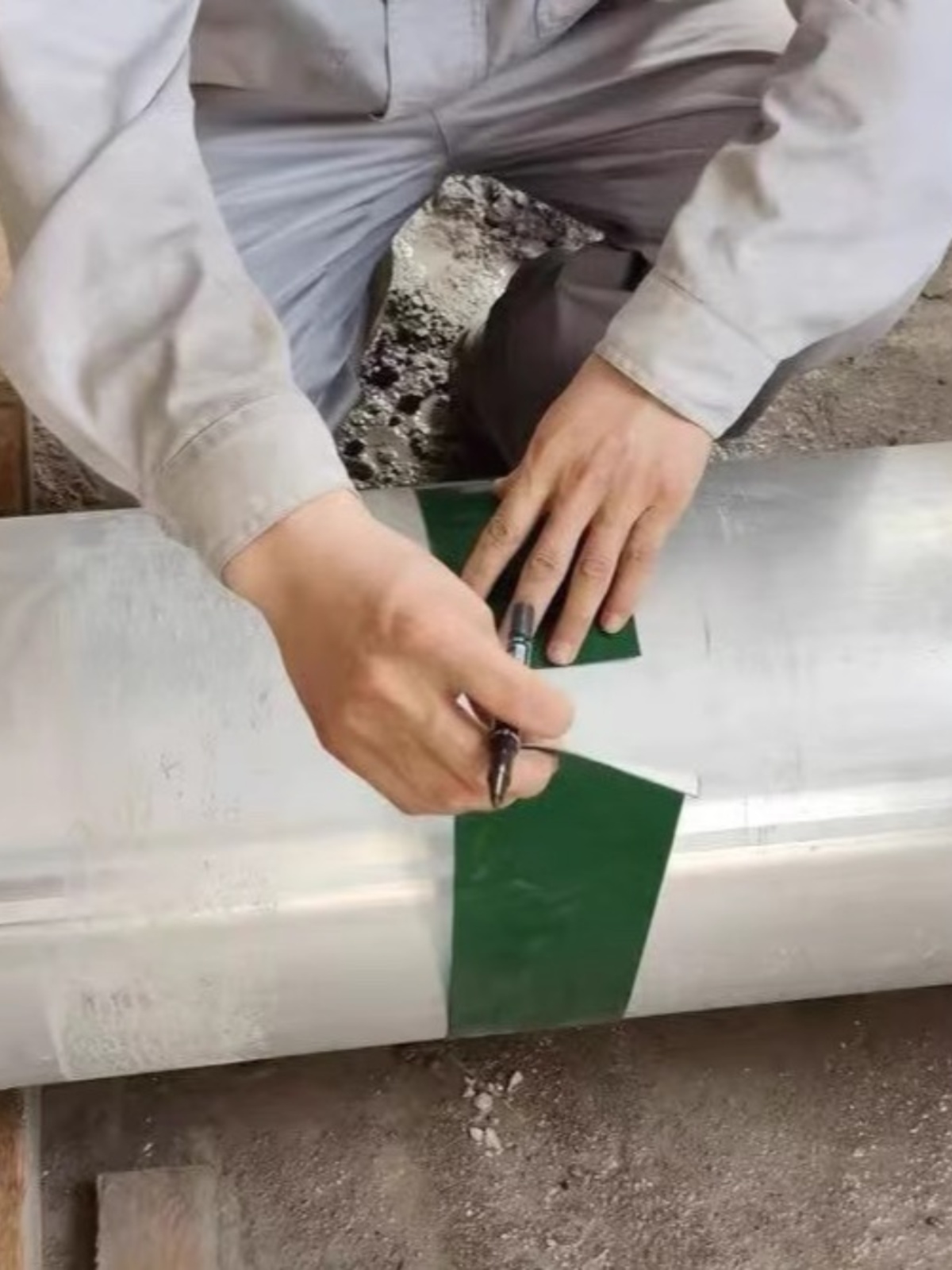 Инструмент для разметки труб, круговая разметка, резка, сварка, заклепка