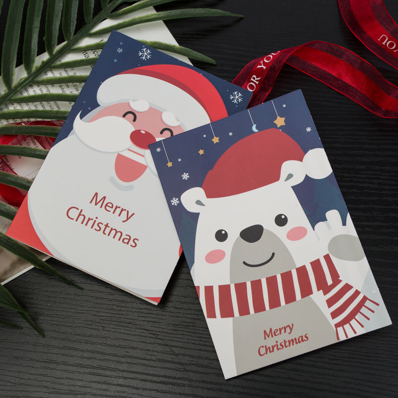 Teacher's Day thank you message blessing card customization Thanksgiving envelope Christmas greeting card birthday greeting card customization