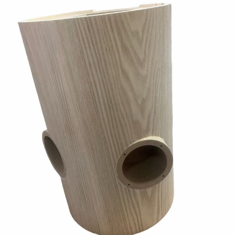 Производство деревянных колонок, двойной усилитель с пористым интерфейсом, подвижная крышка