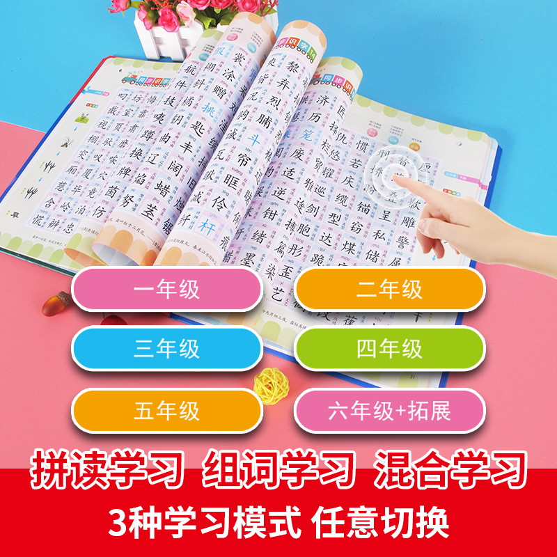 Talking Literacy King 3600 Words Finger Reading Audio Book Audio Early Education Book for Kidsren's Early Childhood Connection