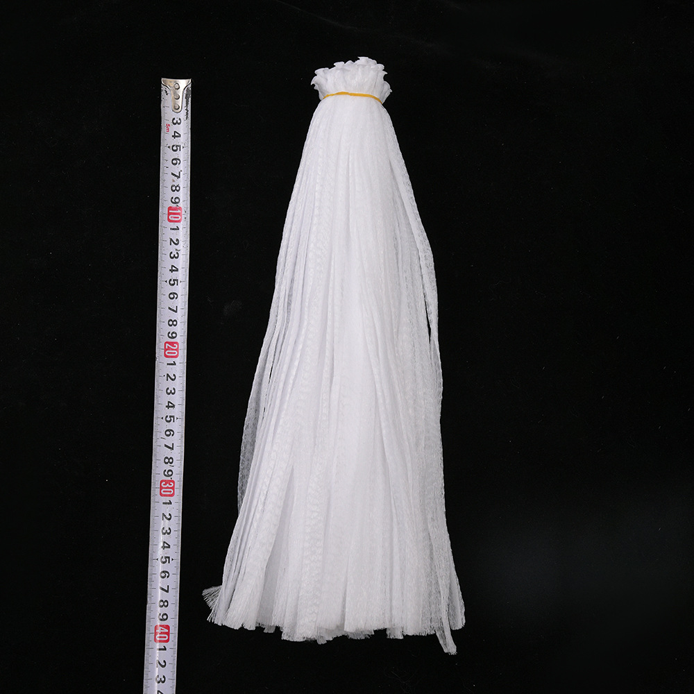 In-Stock, Various Sizes of White Pp Mesh Bags, Thickened Fine-Mesh Plastic Small Net Bags for Supermarket Shopping, Toys, and Exquisite Shells