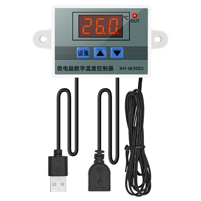 XH-W3002-5V temperature controller microcomputer digital temperature controller temperature control switch temperature controller digital display