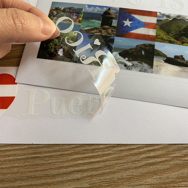 УФ цветные прозрачные наклейки на автомобиль, прозрачные ПВХ наклейки, экспортное качество