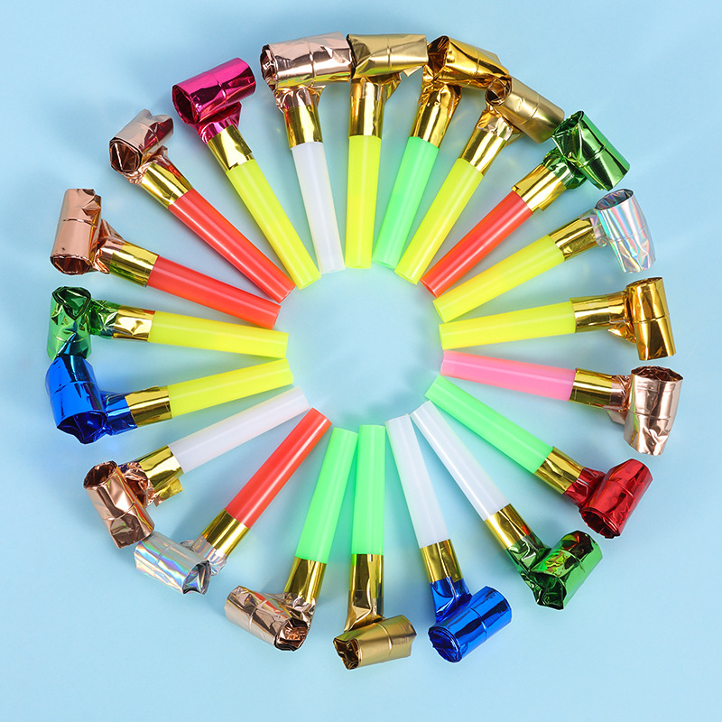 Children's Toys Birthday Blowing Dragon Whistle Funny Creative Blowing Roll Stall Toys Wholesale Party Cheering Props