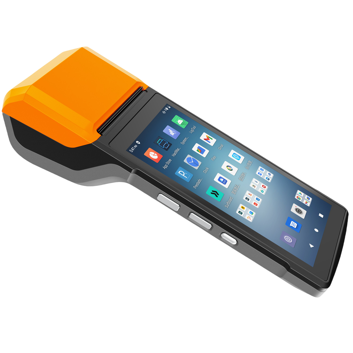 International foreign trade export Android intelligent handheld terminal PDA warehouse inventory machine can be multi-language secondary development
