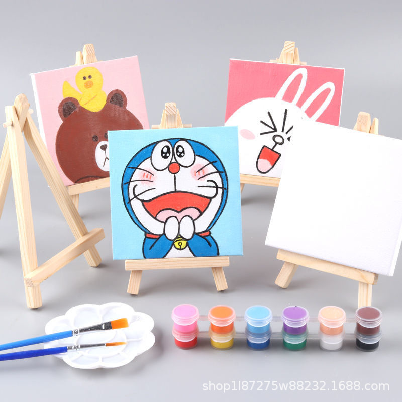 Мини рамка для масляной живописи 10*10, набор для рисования для детей